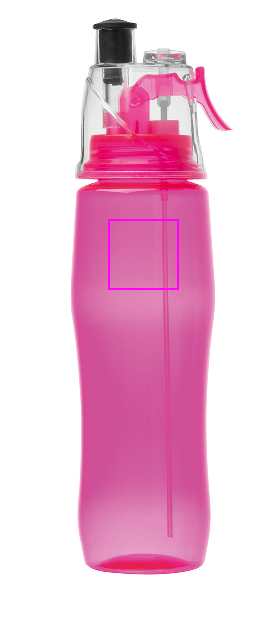 Plastic bottle with sprayer 700 ml ELEANOR