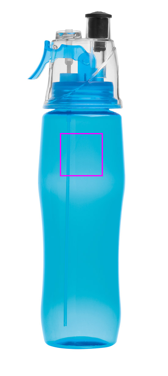Plastic bottle with sprayer 700 ml ELEANOR