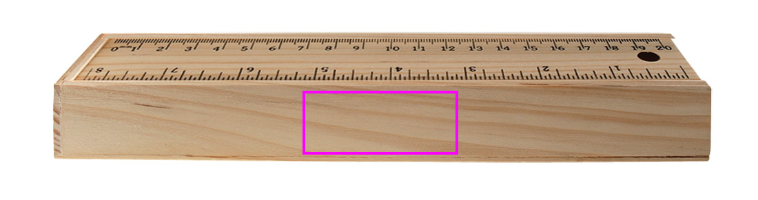 8 wooden colored pencils ADELE