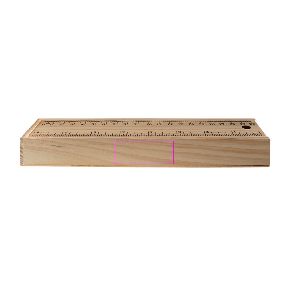 8 wooden colored pencils ADELE