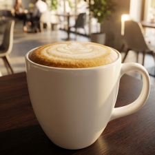 Porcelain mug 400 ml DANIELLE