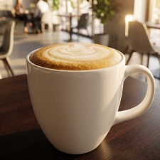 Porcelain mug 400 ml DANIELLE