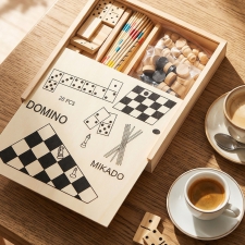 Games chess, checkers, mikado, domino WINIFRED