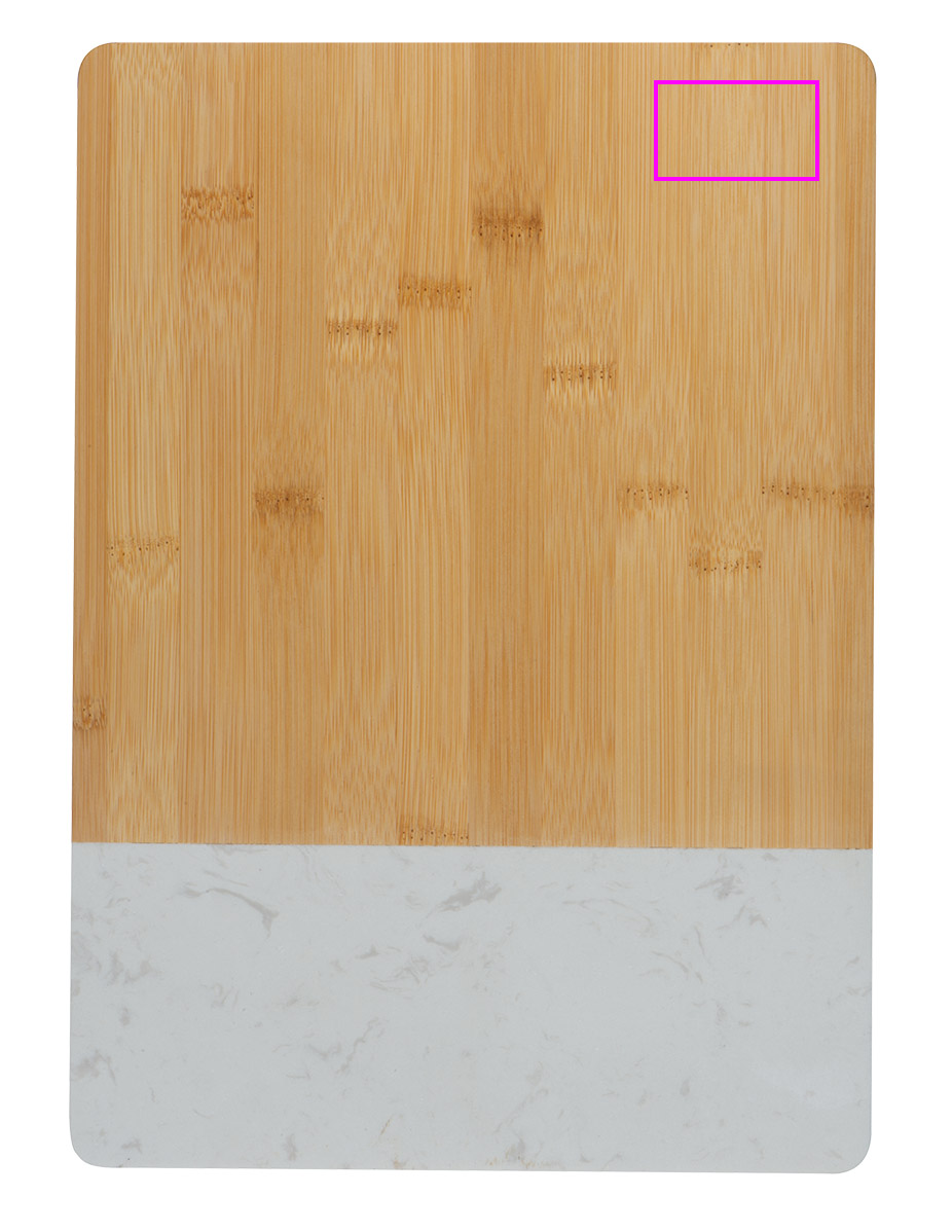 Bamboo cutting board with marble JESUS