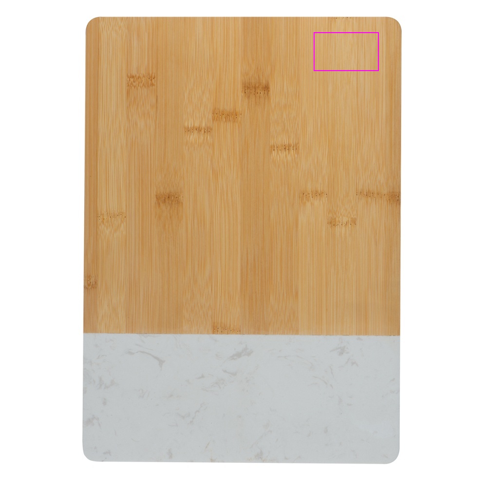 Bamboo cutting board with marble JESUS