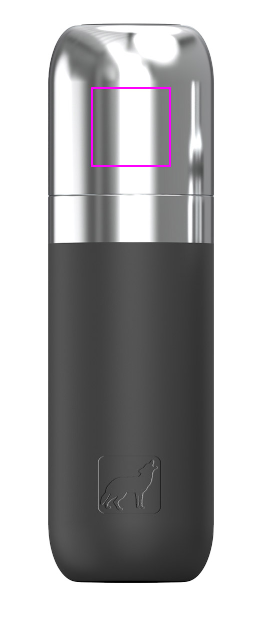 Vacuum bottle 750 ml DINARA Schwarzwolf
