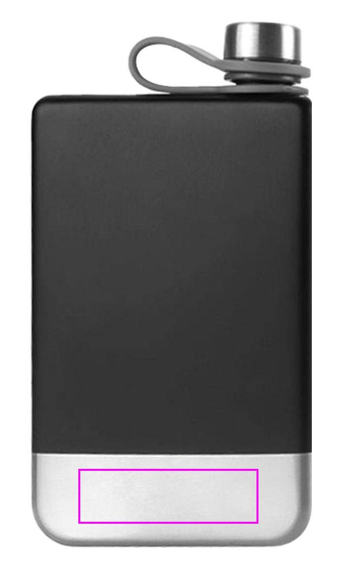 Hip flask HALTI 266 ml Schwarzwolf