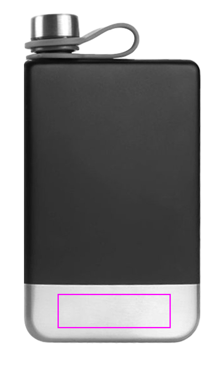 Hip flask HALTI 266 ml Schwarzwolf