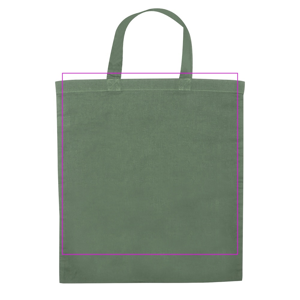Cotton bag with short handle 140 g/m² MARSHALL