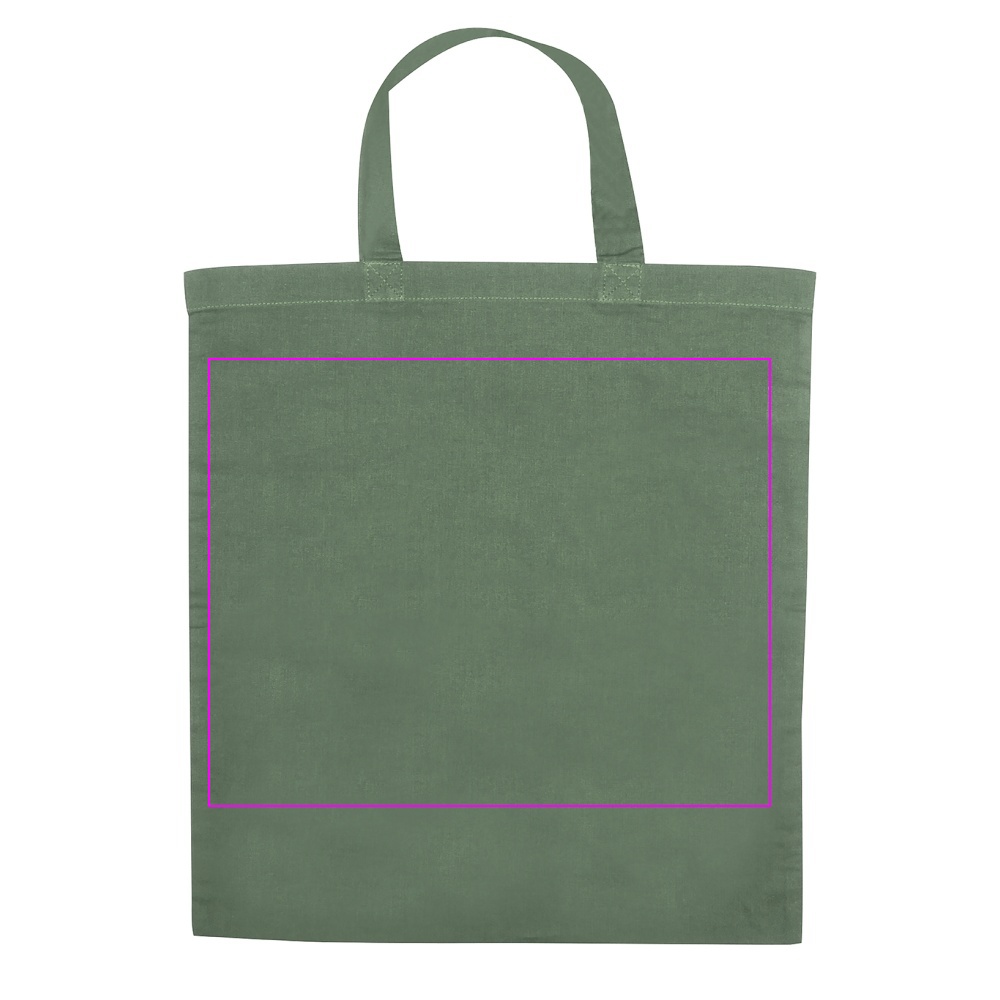Cotton bag with short handle 140 g/m² MARSHALL