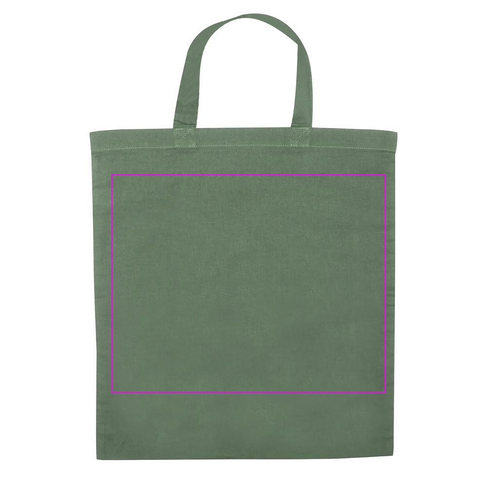 Cotton bag with short handle 140 g/m² MARSHALL