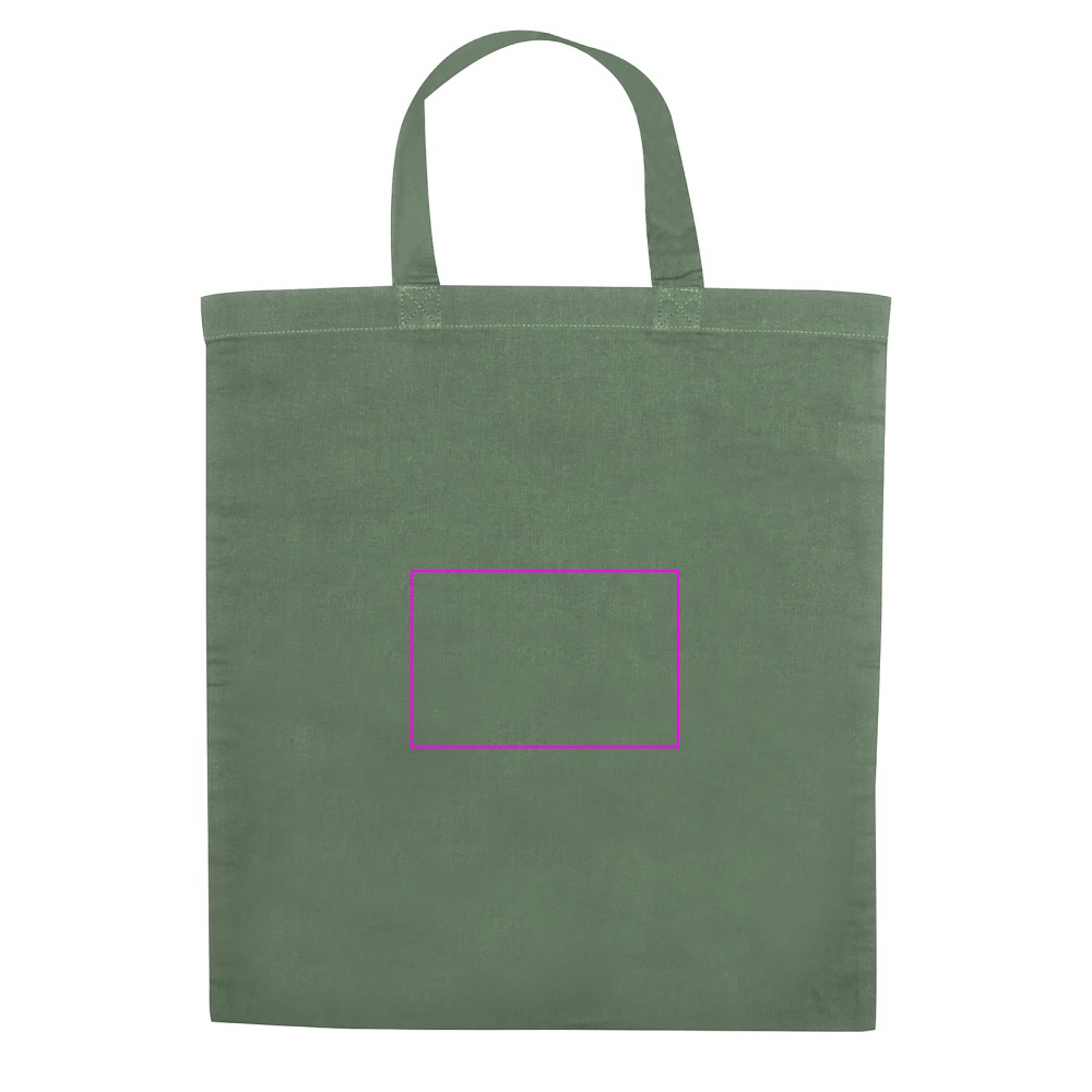 Cotton bag with short handle 140 g/m² MARSHALL