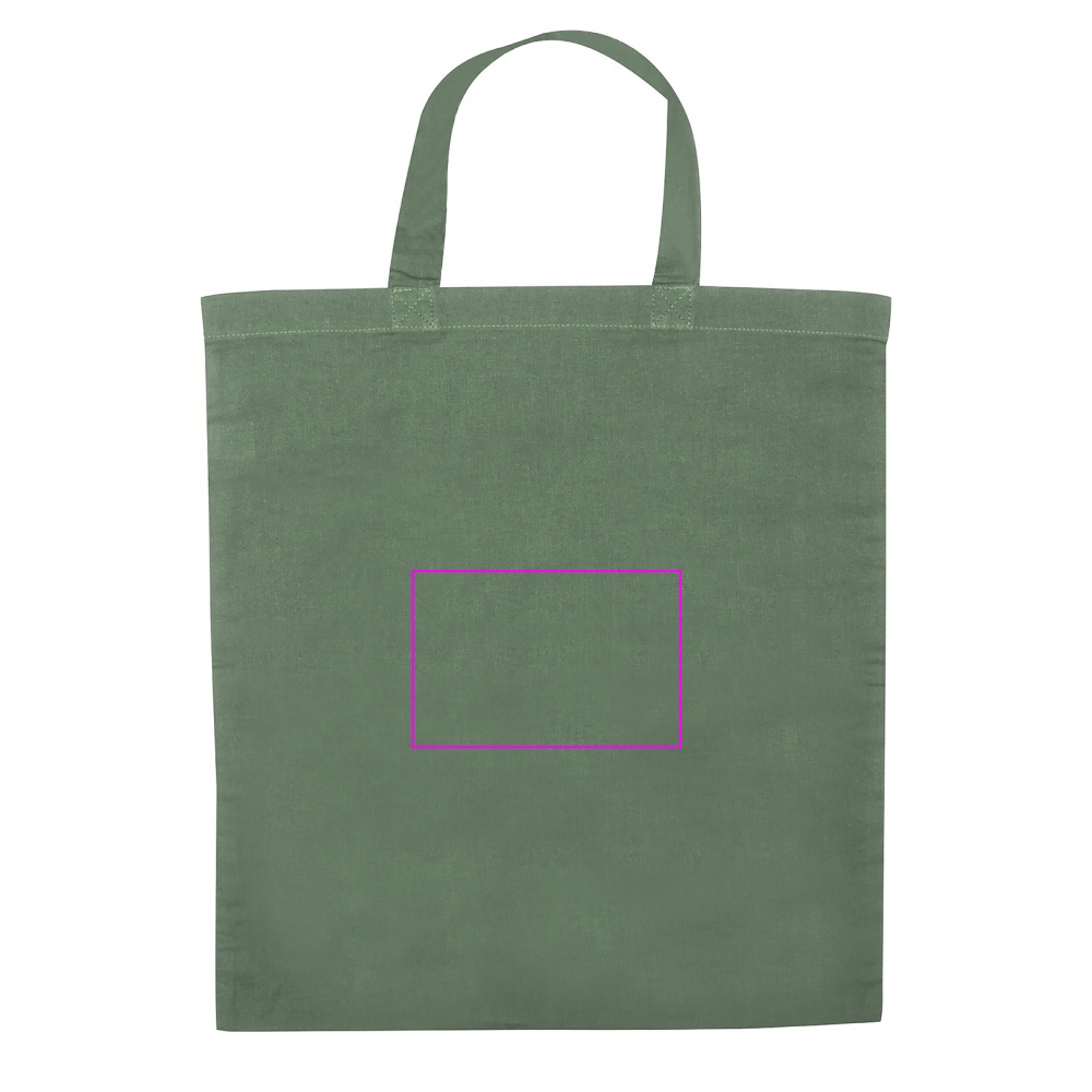 Cotton bag with short handle 140 g/m² MARSHALL
