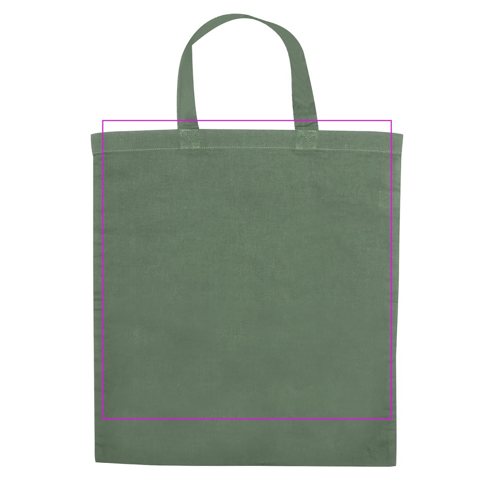 Cotton bag with short handle 140 g/m² MARSHALL
