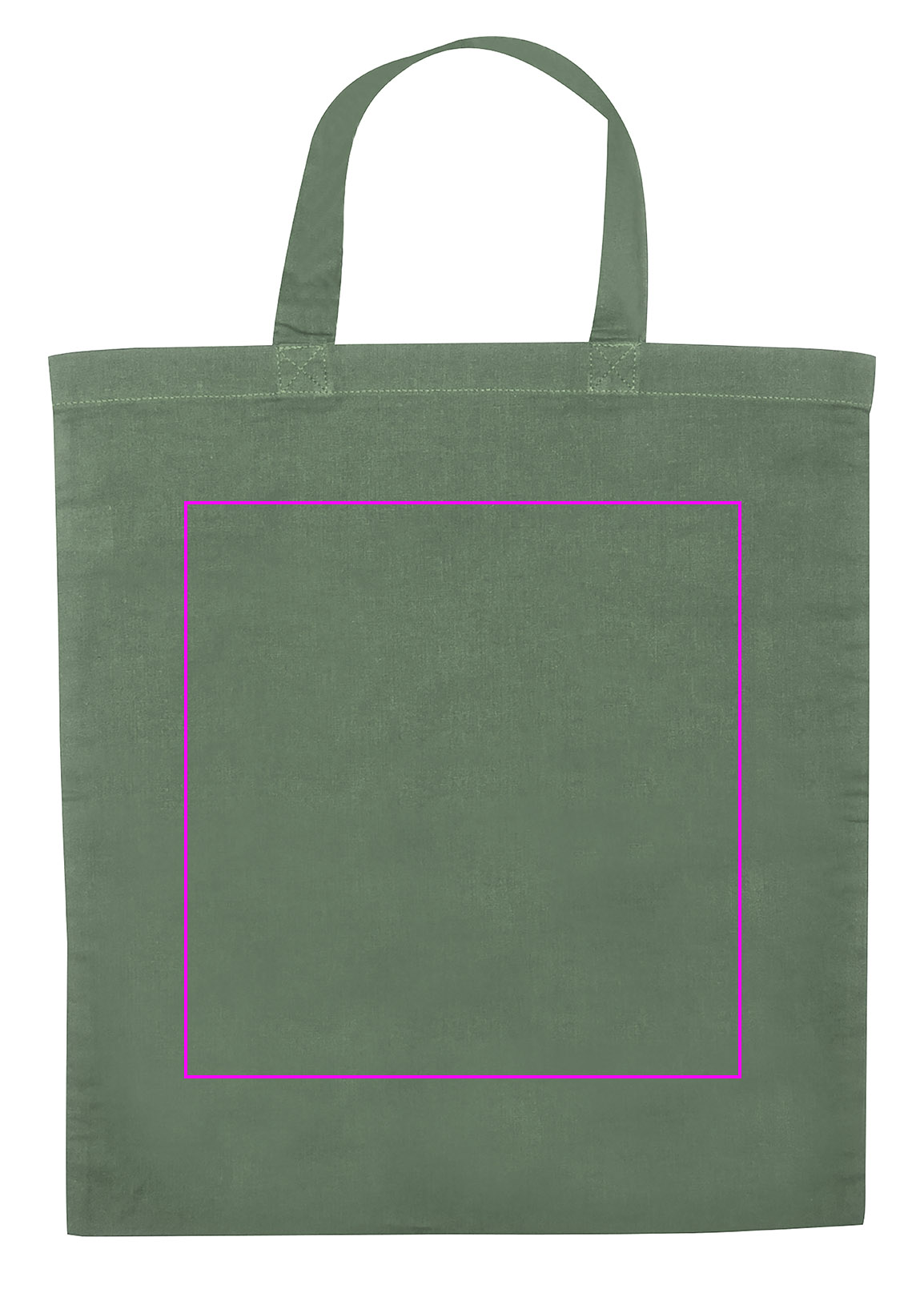 Cotton bag with short handle 140 g/m² MARSHALL