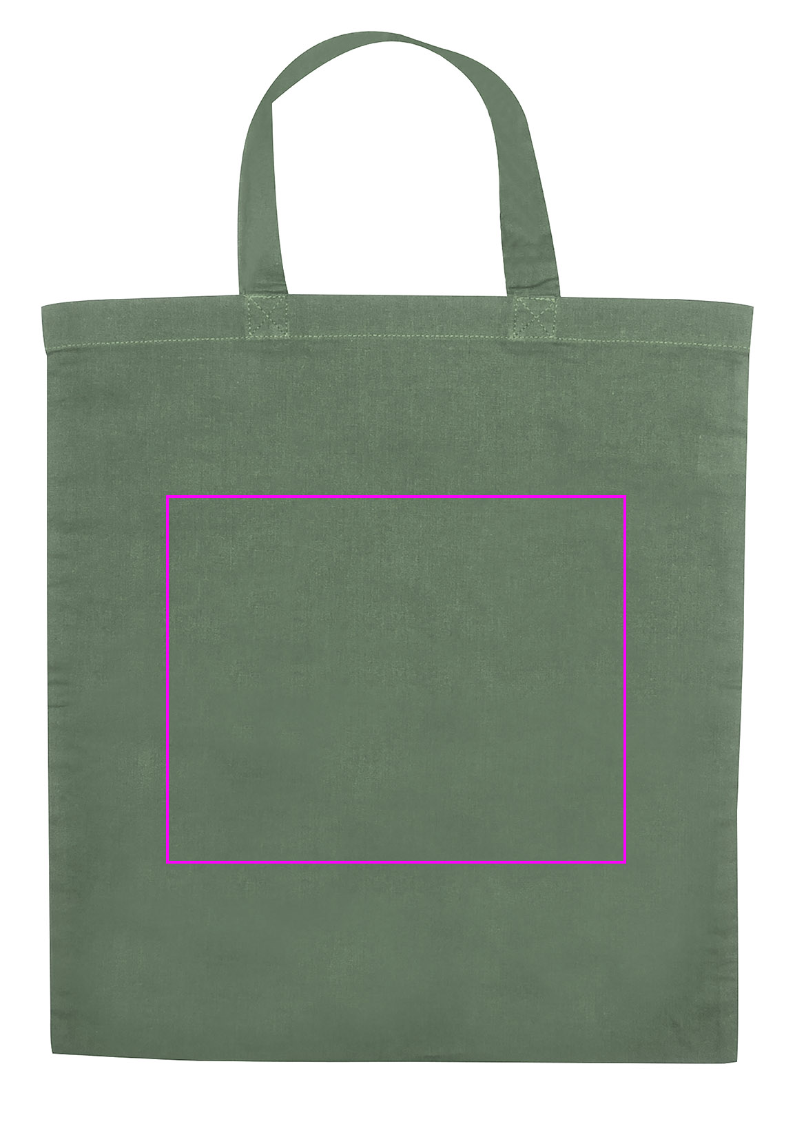 Cotton bag with short handle 140 g/m² MARSHALL