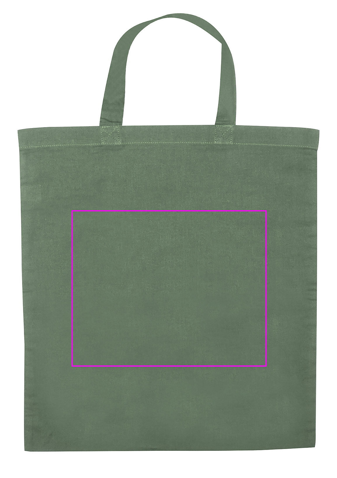 Cotton bag with short handle 140 g/m² MARSHALL