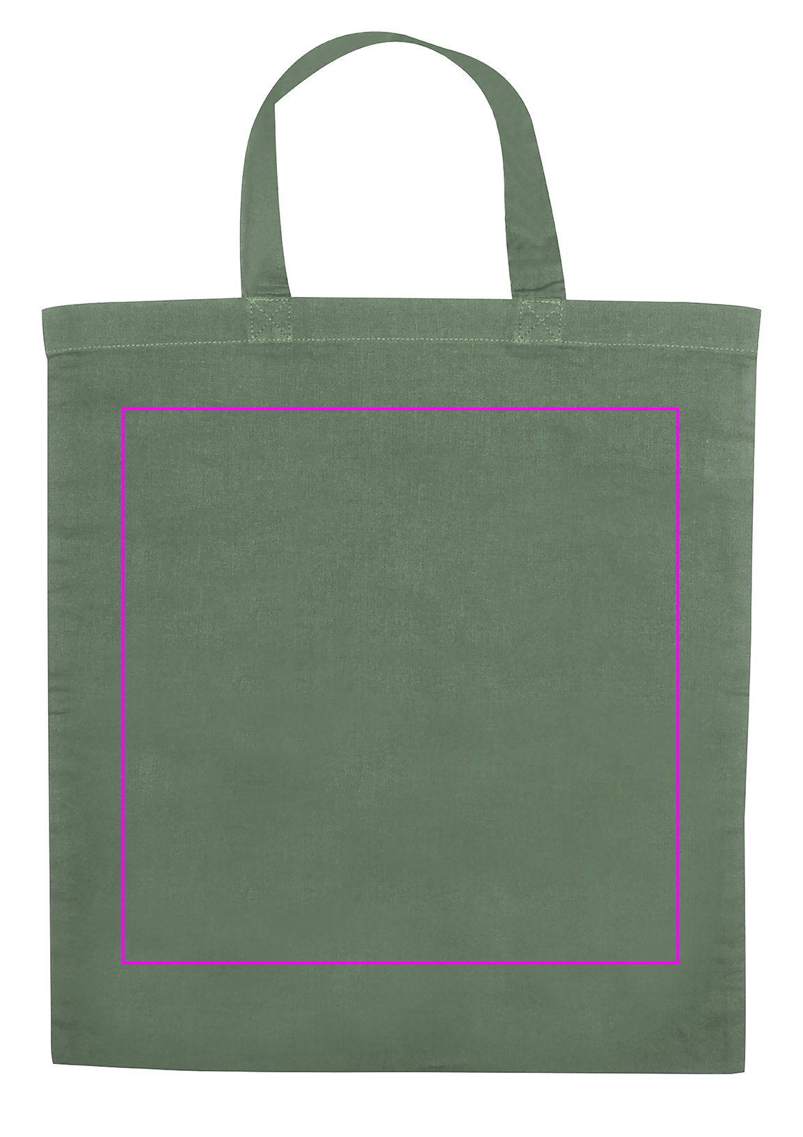 Cotton bag with short handle 140 g/m² MARSHALL