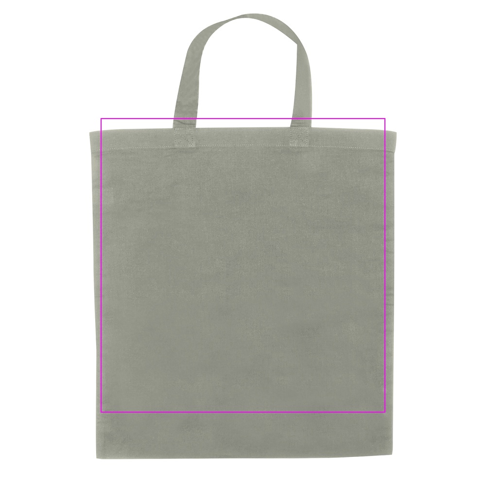 Cotton bag with short handle 140 g/m² MARSHALL