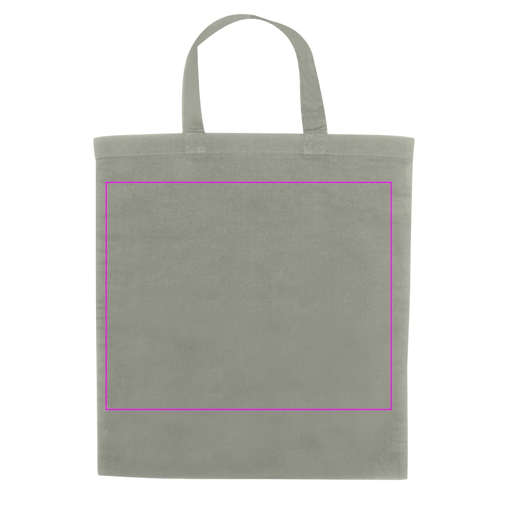 Cotton bag with short handle 140 g/m² MARSHALL