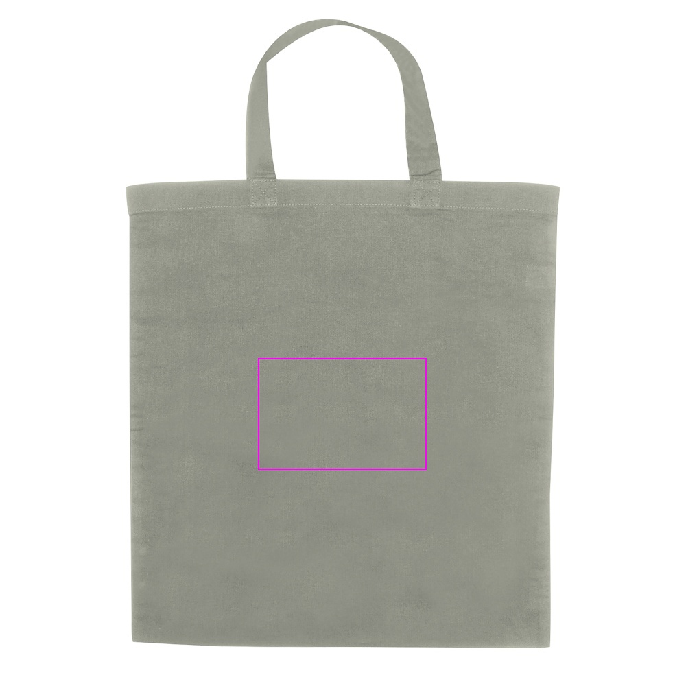 Cotton bag with short handle 140 g/m² MARSHALL