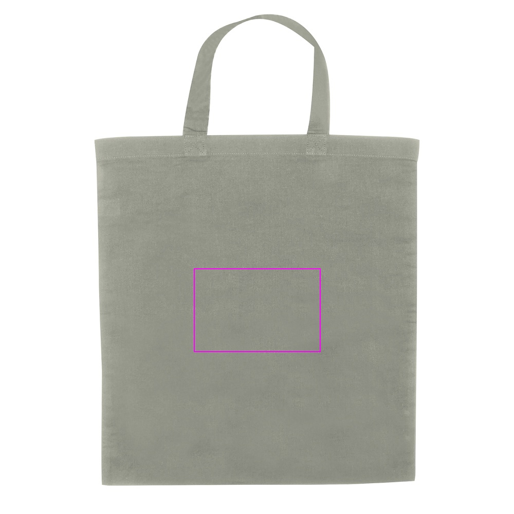 Cotton bag with short handle 140 g/m² MARSHALL