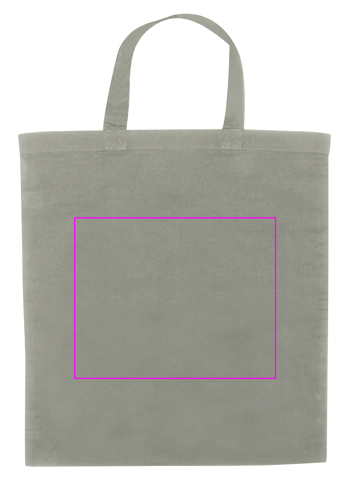 Cotton bag with short handle 140 g/m² MARSHALL