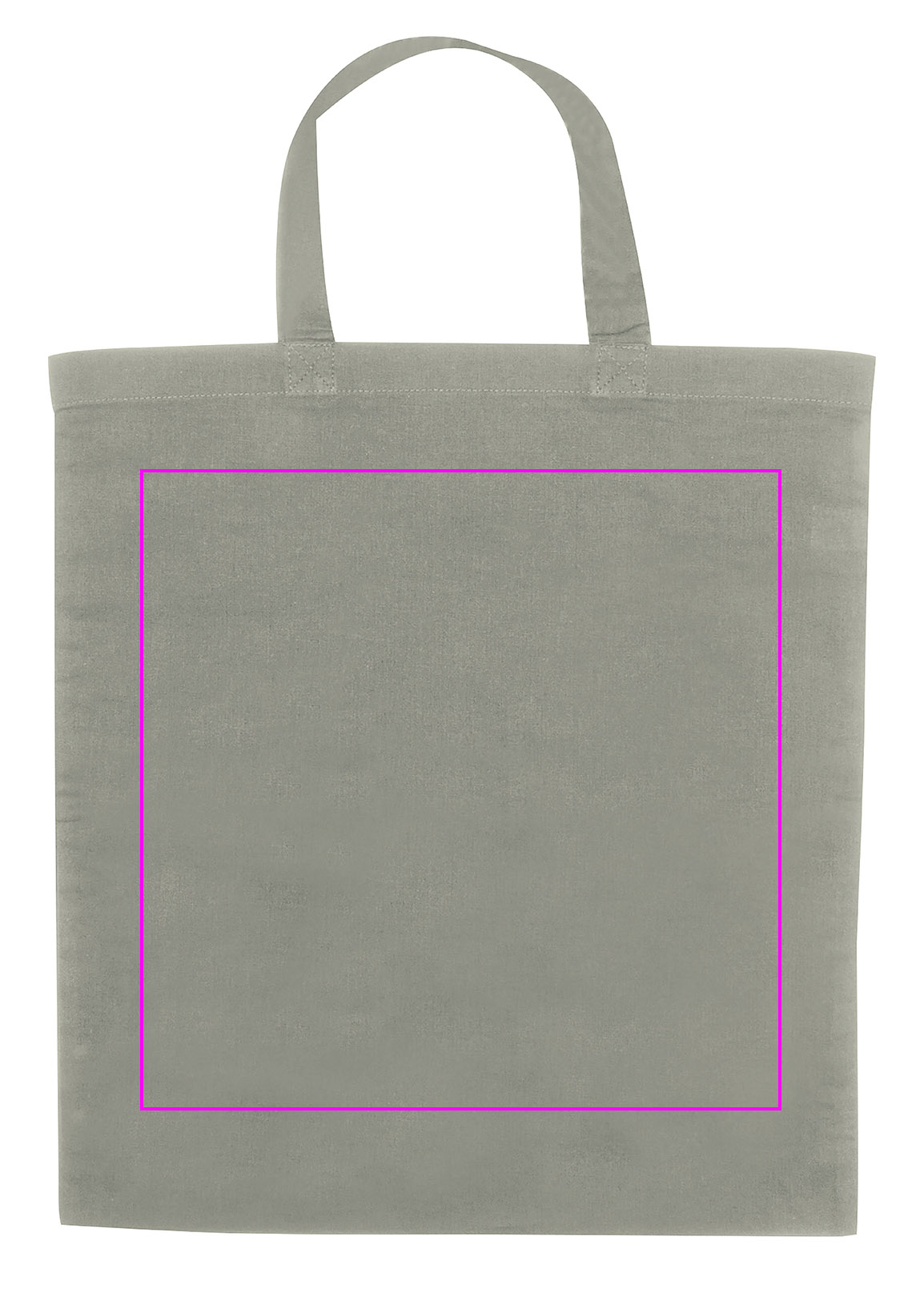 Cotton bag with short handle 140 g/m² MARSHALL