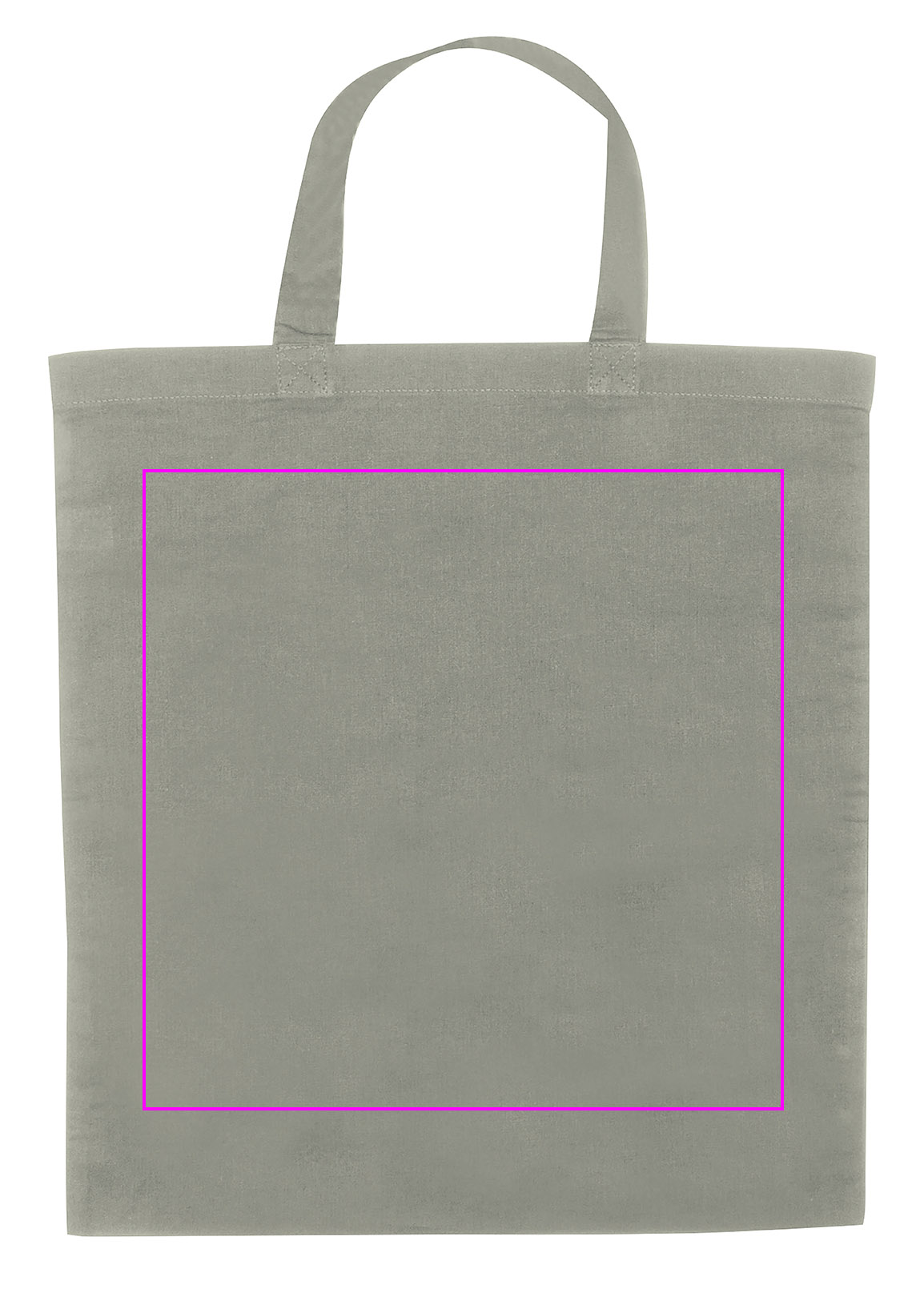 Cotton bag with short handle 140 g/m² MARSHALL