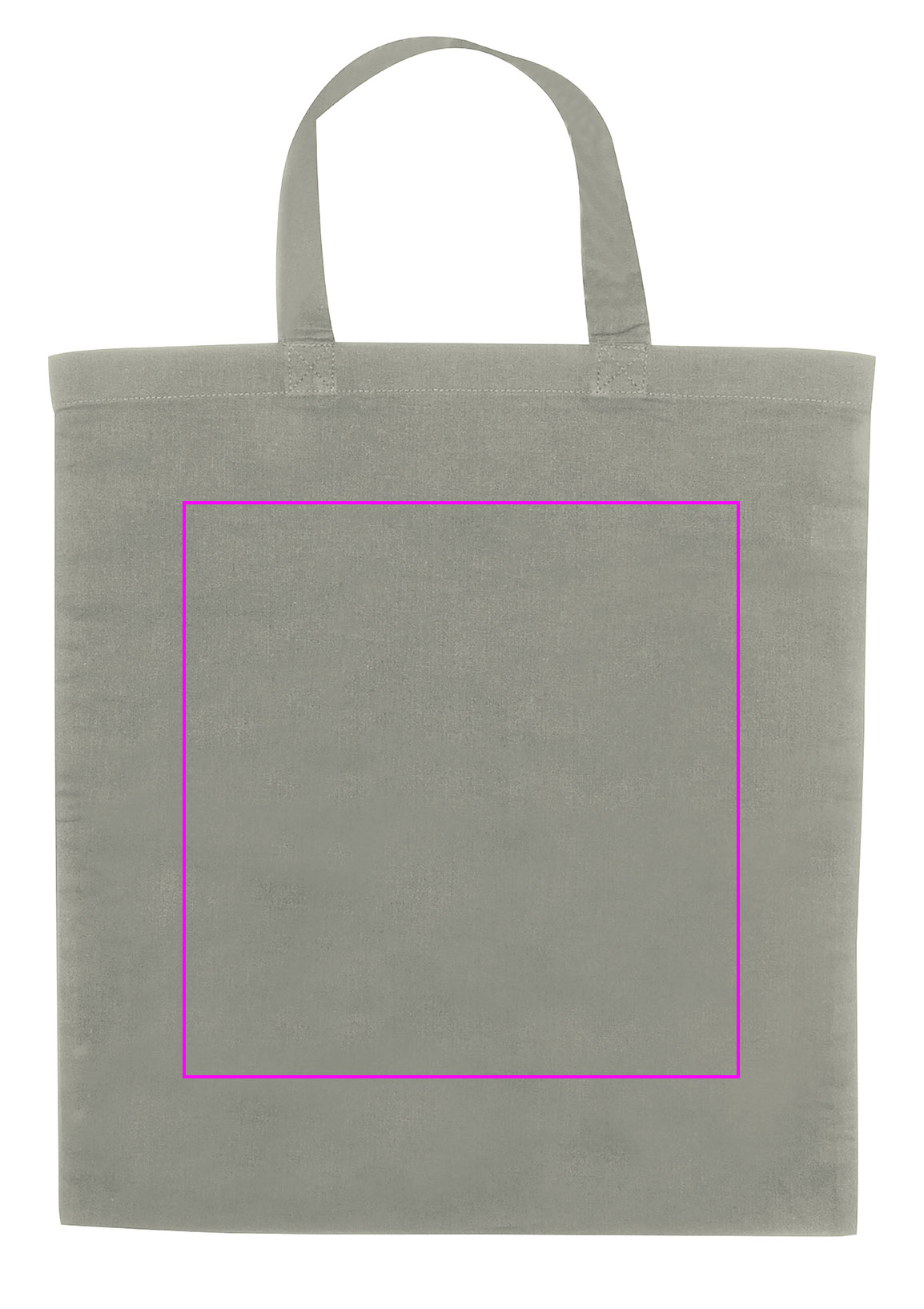 Cotton bag with short handle 140 g/m² MARSHALL