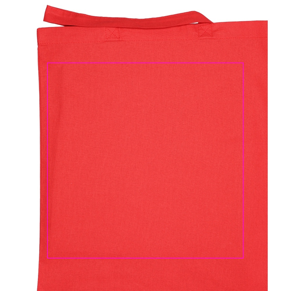 Cotton bag with short handle 140 g/m² MARSHALL