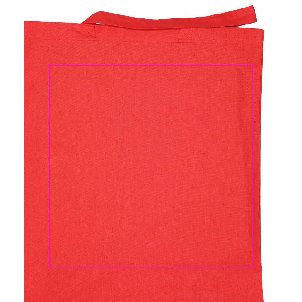 Cotton bag with short handle 140 g/m² MARSHALL