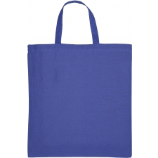 Cotton bag with short handle 140 g/m² MARSHALL