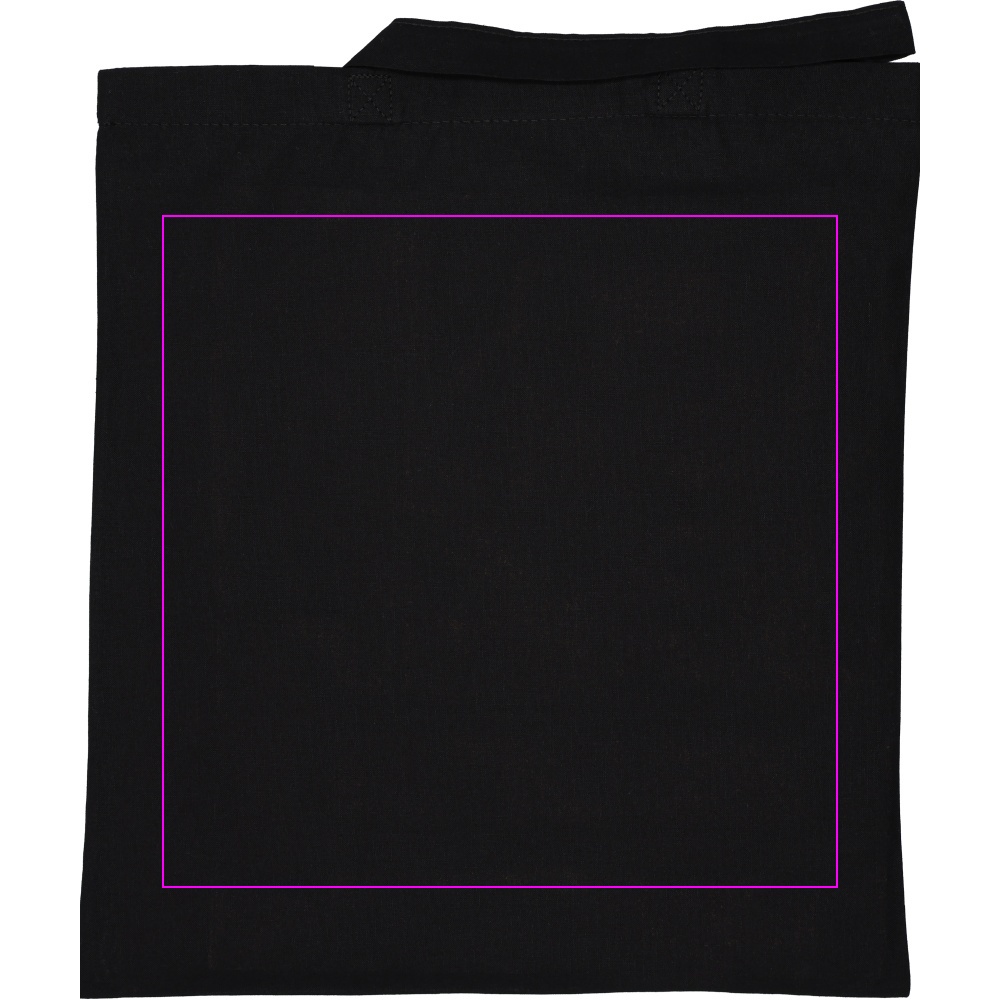 Cotton bag with short handle 140 g/m² MARSHALL