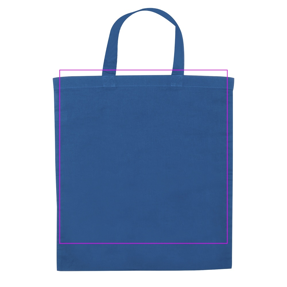 Cotton bag with short handle 140 g/m² MARSHALL