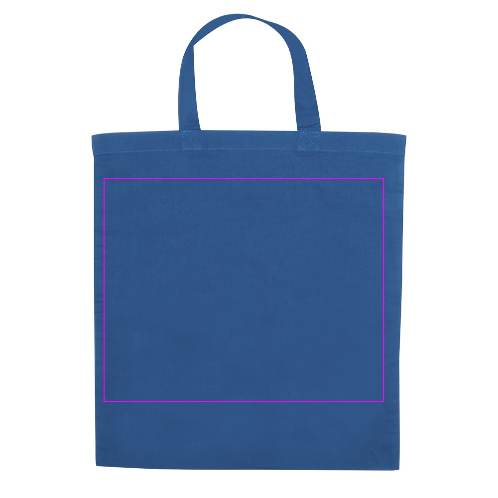 Cotton bag with short handle 140 g/m² MARSHALL