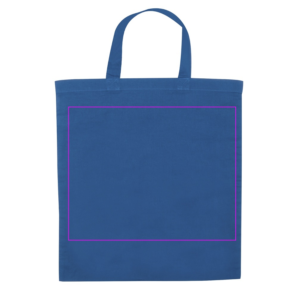 Cotton bag with short handle 140 g/m² MARSHALL
