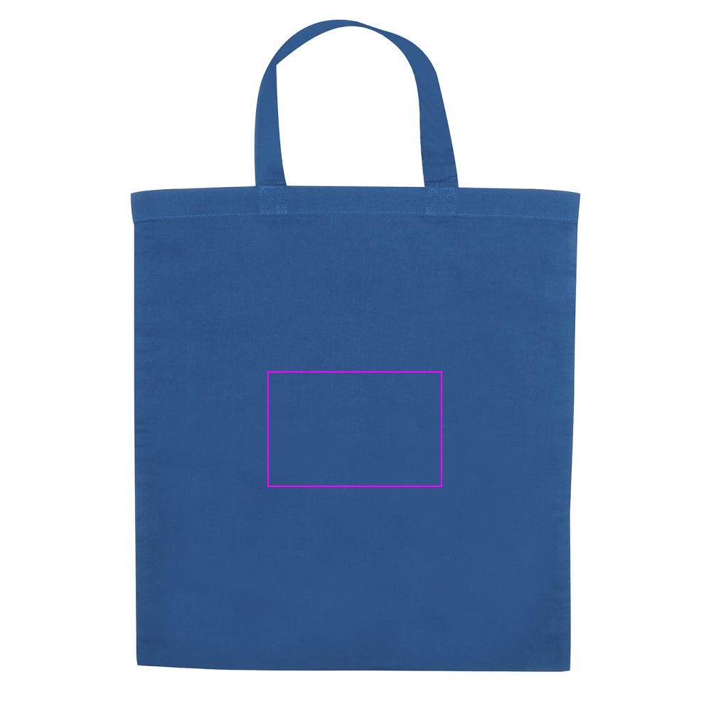 Cotton bag with short handle 140 g/m² MARSHALL