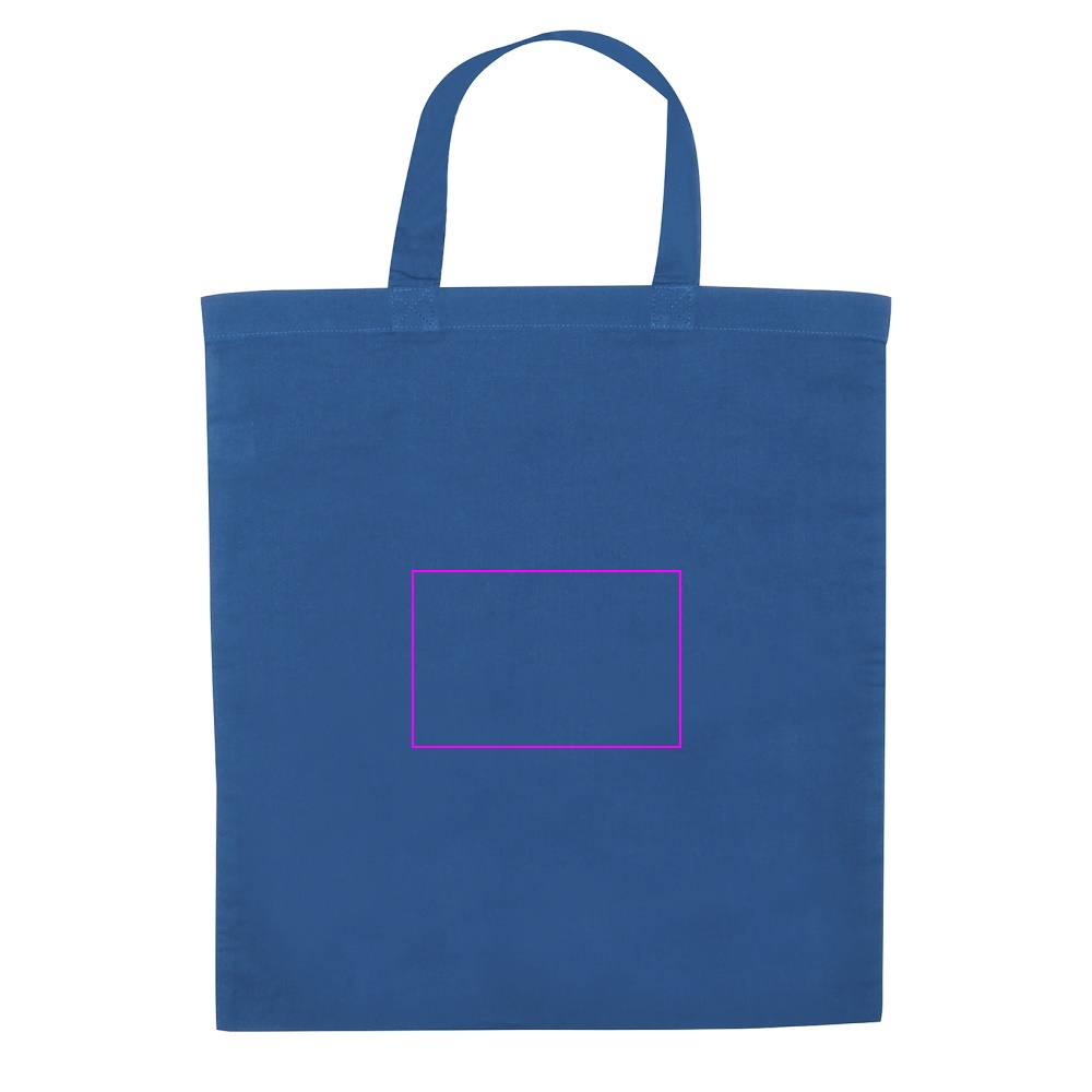 Cotton bag with short handle 140 g/m² MARSHALL