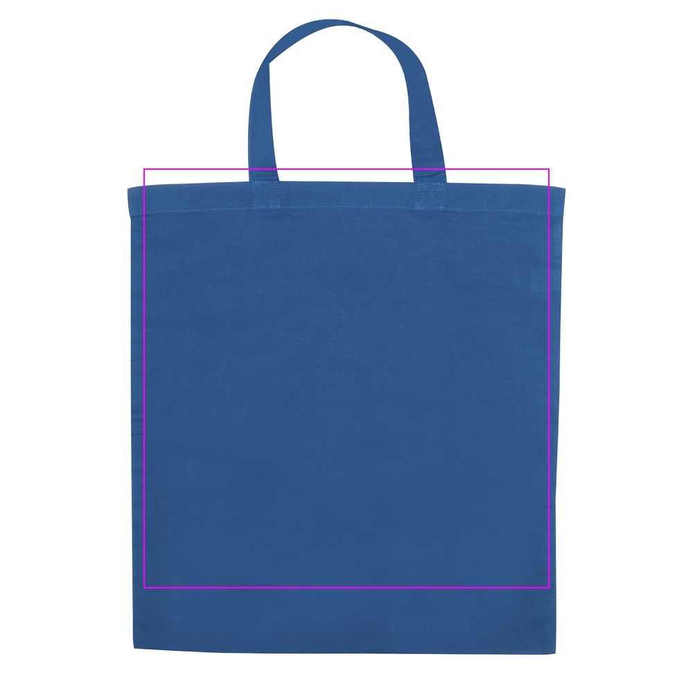 Cotton bag with short handle 140 g/m² MARSHALL
