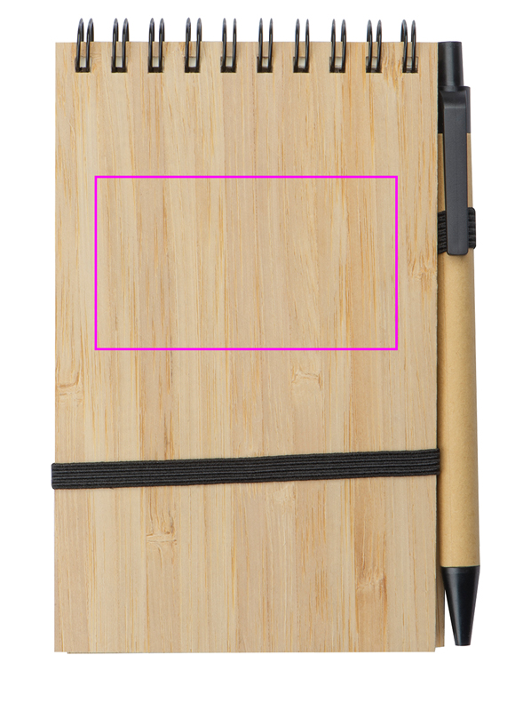Notebook A6 blank with pen ELSA