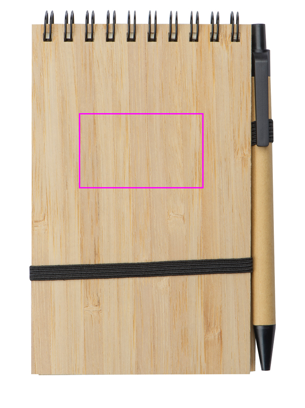 Notebook A6 blank with pen ELSA