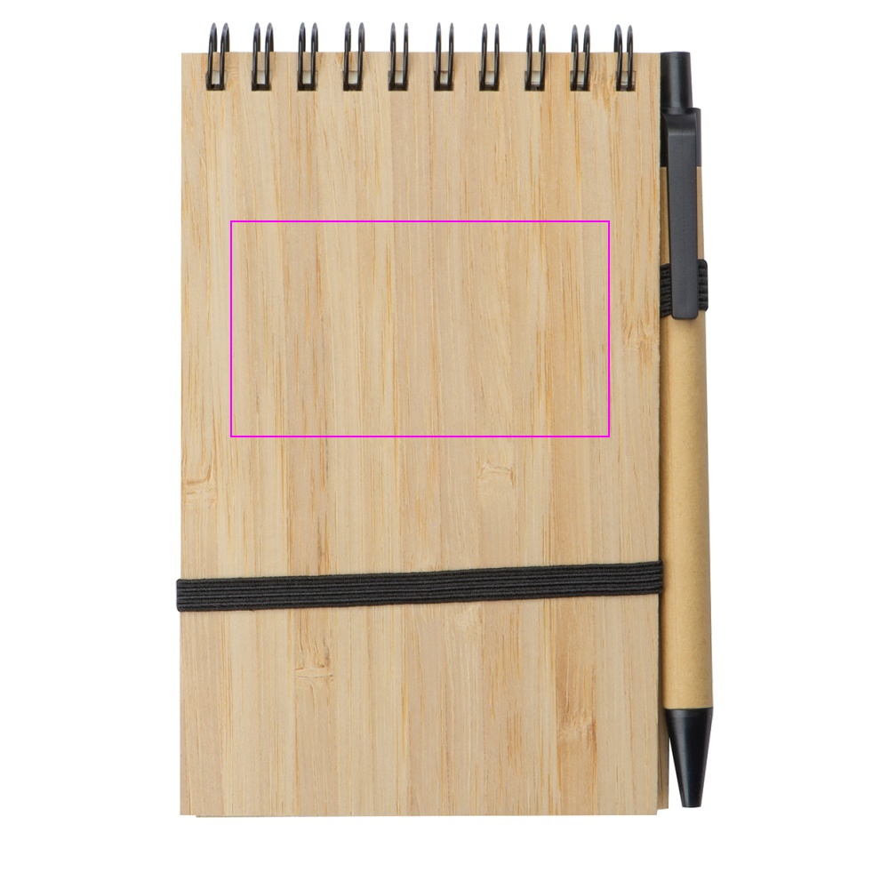 Notebook A6 blank with pen ELSA