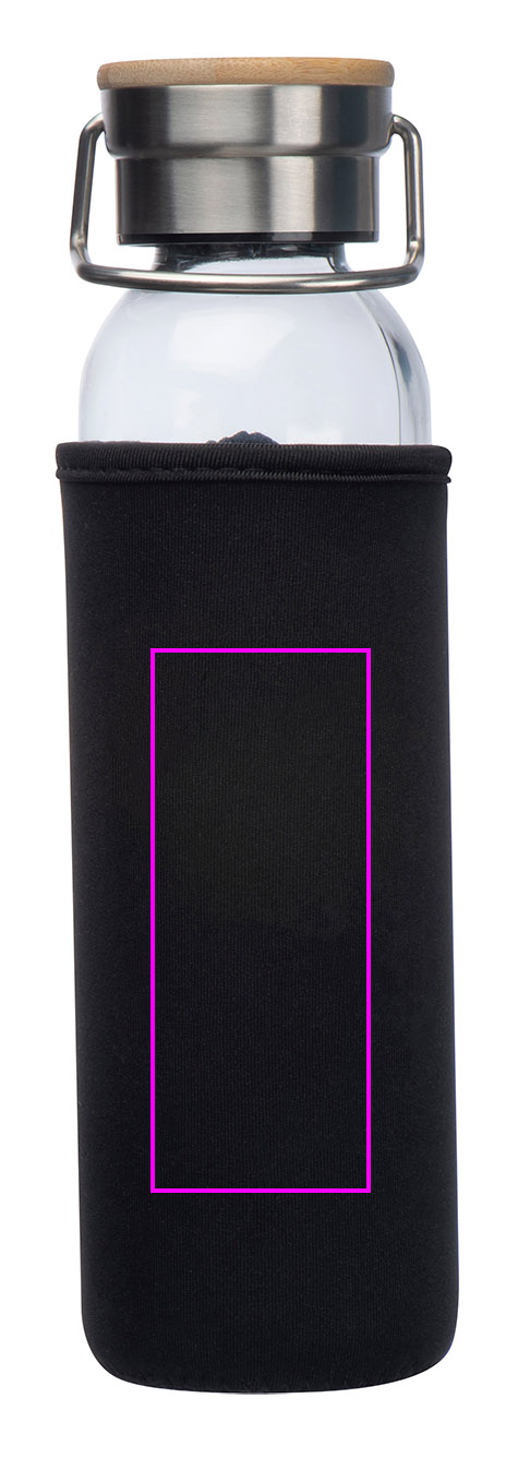 Glass bottle with sleeve 600 ml RAMONA