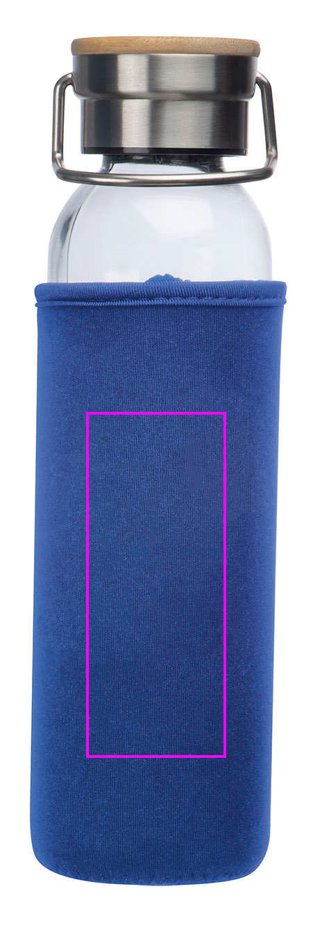 Glass bottle with sleeve 600 ml RAMONA