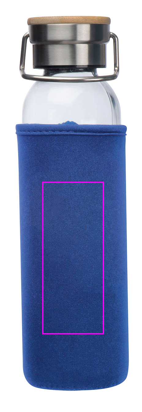 Glass bottle with sleeve 600 ml RAMONA