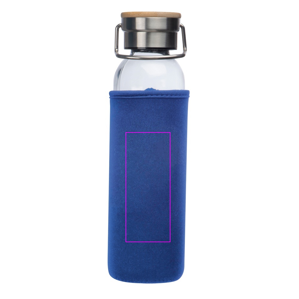 Glass bottle with sleeve 600 ml RAMONA