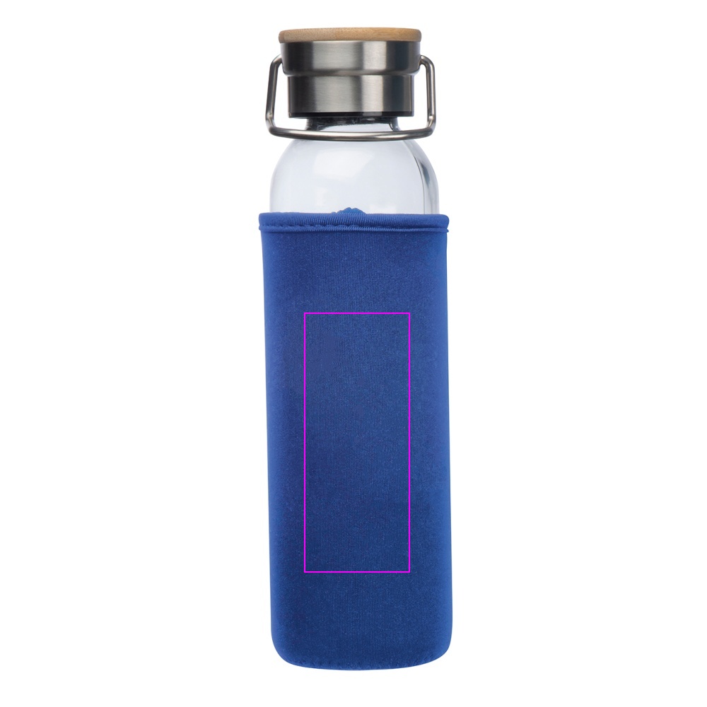 Glass bottle with sleeve 600 ml RAMONA