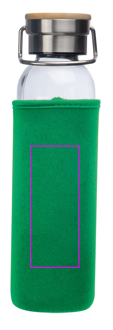 Glass bottle with sleeve 600 ml RAMONA