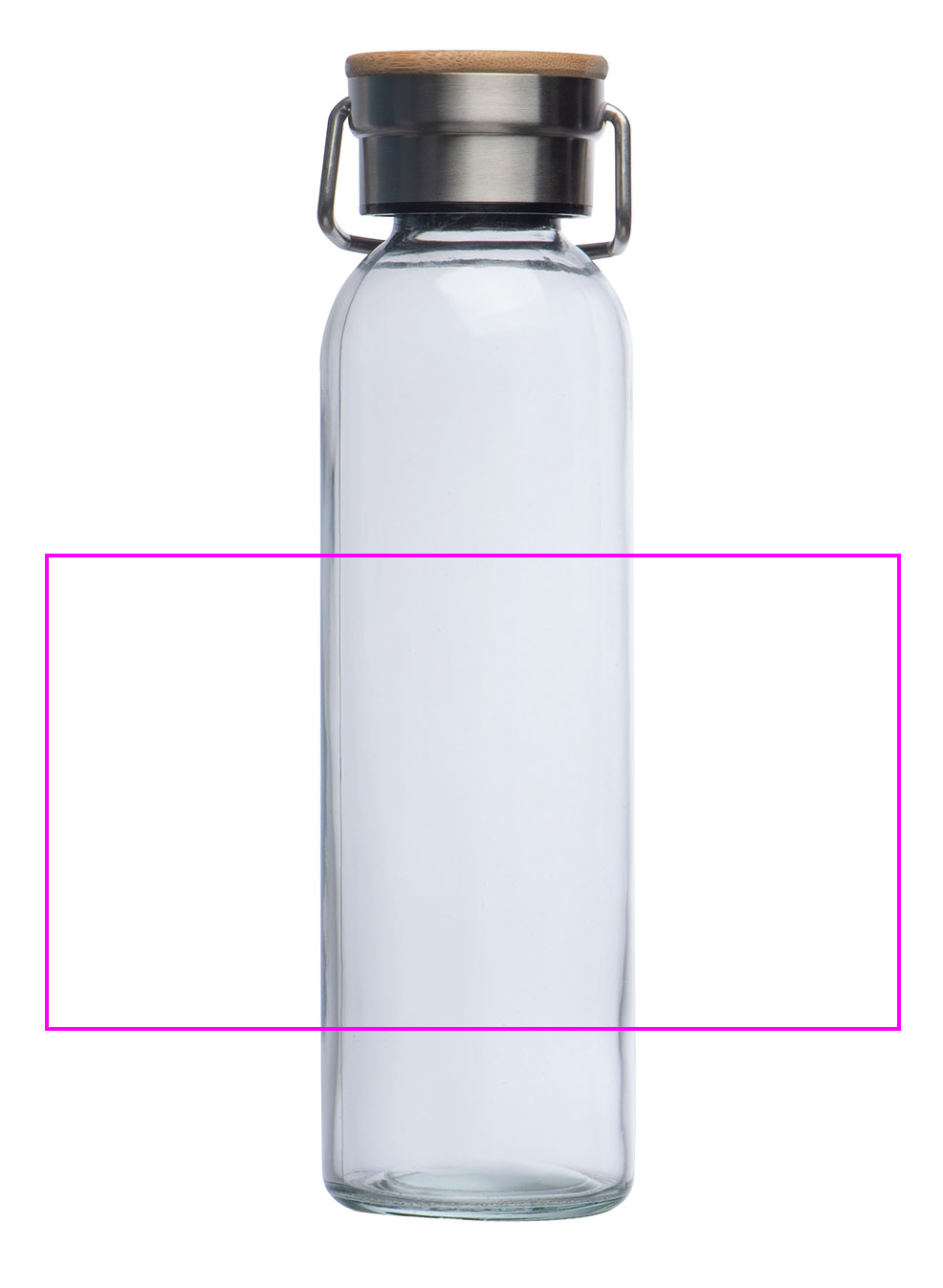 Glass bottle with sleeve 600 ml RAMONA